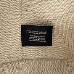 مملوكة مسبقًا Hermes Beige Large Toile Bride A Brac Case