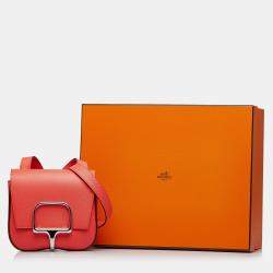 مملوكة مسبقًا Hermes Red Mini Epsom Della Cavalleria