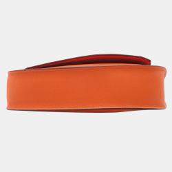 Pre Owned حقيبة هيرمس جيبسيير مصغرة سوفت برتقالي