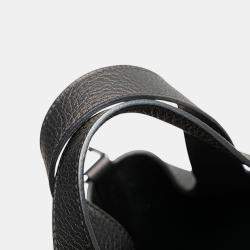 Pre Owned Hermes Black Clemence Picotin Lock 18