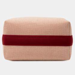 مملوكة مسبقًا Hermes Orange Large Canvas Bride-a-Brac Cabriole Case