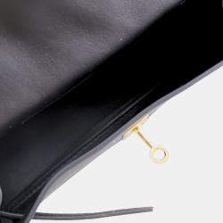 Pre Owned حقيبة هيرمس كيلي مووف سوفت أسود