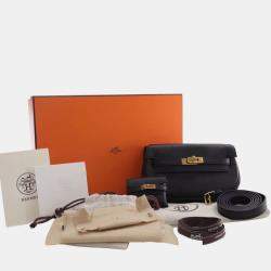 Pre Owned حقيبة هيرمس كيلي مووف سوفت أسود