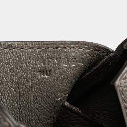 مملوكة مسبقًا حقيبة هيرمس بيركن ريترونيي توغو رمادي 30