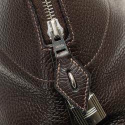 مملوكة مسبقًا Hermes Brown Clemence Bolide 35
