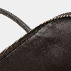 مملوكة مسبقًا Hermes Brown Clemence Bolide 35