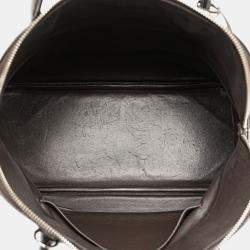 مملوكة مسبقًا Hermes Brown Clemence Bolide 35