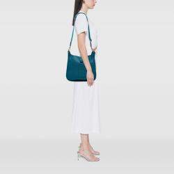مملوكة مسبقًا Hermes Blue Clemence Evelyne III 33