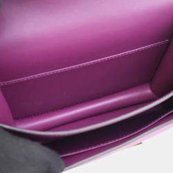 Pre Owned حقيبة هيرمس كونستانس 18 إيفركلور ميني بنفسجي