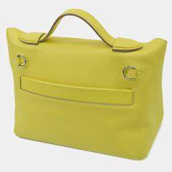 Pre Owned Hermes Yellow Evercolor and Swift 24/24 21