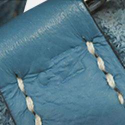 Pre Owned حقيبة هيرمس بيكوتين كليمينس زرقاء 18