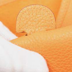 مملوكة مسبقًا Hermes Orange Clemence Evelyne III 29