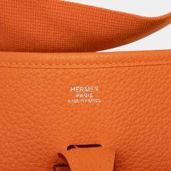 مملوكة مسبقًا Hermes Orange Clemence Evelyne III 29