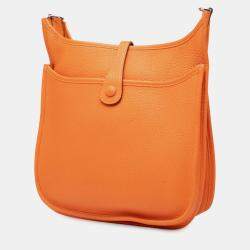 مملوكة مسبقًا Hermes Orange Clemence Evelyne III 29