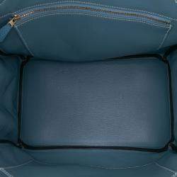 Pre Owned حقيبة هيرمس بيركين ريتورني 35 توغو أزرق