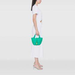 Pre Owned Hermes Green Clemence Picotin Lock 18