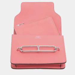 مملوكة مسبقًا هيرمس محفظة روليس سليم إيفركلور وردية