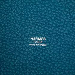 Pre Owned حقيبة هيرمس بيكوتين لوك بلو كليمونس 18