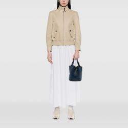 Pre Owned Hermes Navy Blue Clemence Picotin Lock 22