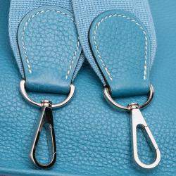 Pre Owned Hermes Blue Clemence Evelyne I 29