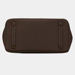 Pre Owned Hermes Ecorce Togo Birkin Retourne 30