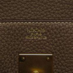 Pre Owned Hermes Ecorce Togo Birkin Retourne 30