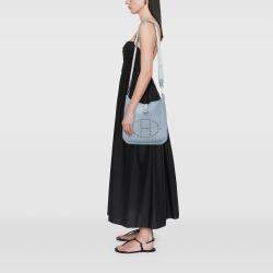 مملوكة مسبقًا حقيبة هيرمس إيفلين كليمنس أزرق 33