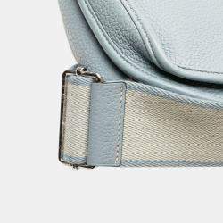 مملوكة مسبقًا حقيبة هيرمس إيفلين كليمنس أزرق 33