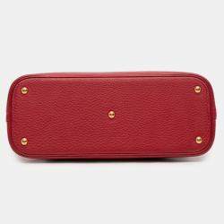 Pre Owned Hermes Red Clemence Bolide 31