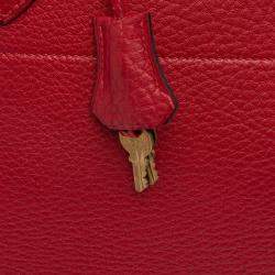 Pre Owned Hermes Red Clemence Bolide 31