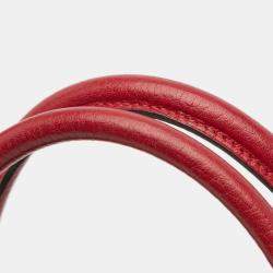 Pre Owned Hermes Red Clemence Bolide 31