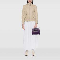 مملوكة مسبقًا حقيبة هيرمس بيركين ريتورني 25 بنفسجي سوفت