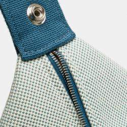 مملوكة مسبقًا حقيبة هيرمس كابريول علبة توال كبير أزرق