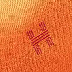 مملوكة مسبقًا حقيبة هيرمس برايد إيه براك تول برتقالي أحمر كبيرة