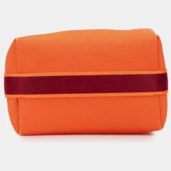 مملوكة مسبقًا حقيبة هيرمس برايد إيه براك تول برتقالي أحمر كبيرة