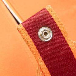 Pre Owned حقيبة هيرمس برتقالي أحمر توال بريد أ براك كبير