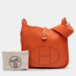 مملوكة مسبقًا Hermes Orange Clemence Evelyne III 29