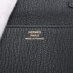 Pre Owned Hermes Black Chevre Mysore Clic 16