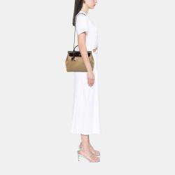 مملوكة مسبقًا Hermes Brown Red Toile Officier Vache Hunter Verso Herbag Zip 31