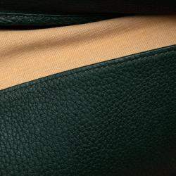 Pre Owned Hermes Green Epsom Sac En Vie 50