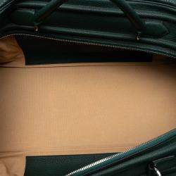 Pre Owned Hermes Green Epsom Sac En Vie 50
