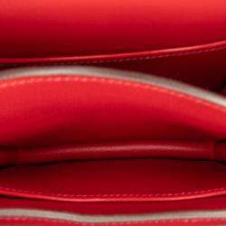 Pre Owned Hermes Red Mini Evercolor Constance 18