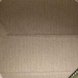 Pre Owned Hermes Green White Large Wool Bride A Brac H Natte Case