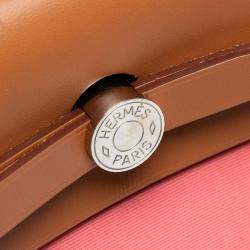 مملوكة مسبقًا حقيبة هيرمس هيرباج زيپ 31 بني وردي تويلي