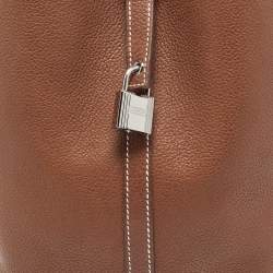 Pre Owned حقيبة هيرمس بيكوتين لوك 22 جلد كليمنس نوار توريلون