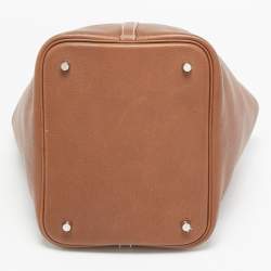 Pre Owned حقيبة هيرمس بيكوتين لوك 22 جلد كليمنس نوار توريلون