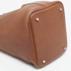 Pre Owned حقيبة هيرمس بيكوتين لوك 22 جلد كليمنس نوار توريلون