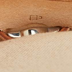 Pre Owned حقيبة ظهر هيرمس إكرو/طبيعي توليه كانفاس وجلد فاش 2 في 1