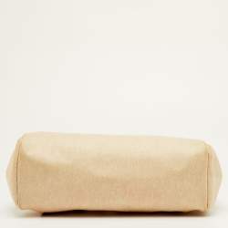 Pre Owned Hermès Ecru/Natural Toile Canvas and Vache Leather Herbag 2-in-1 Backpack