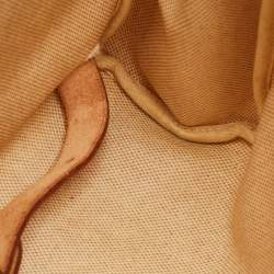 Pre Owned Hermès Ecru/Natural Toile Canvas and Vache Leather Herbag 2-in-1 Backpack